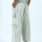 OVERSIZED 6-POCKETS CROPPED PANTS