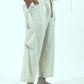 OVERSIZED 6-POCKETS CROPPED PANTS