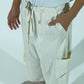 OVERSIZED 6-POCKETS CROPPED PANTS
