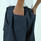 OVERSIZED 6-POCKETS CROPPED PANTS