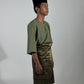 TELUK BELANGA CROPPED SLEEVE TOP